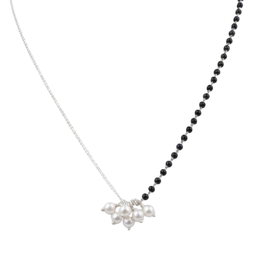 Half & Half : Pearl Bunch Mangalsutra
