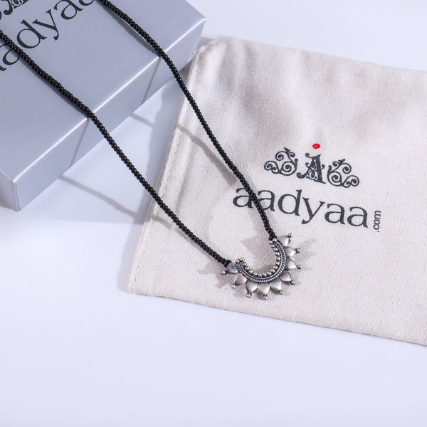 Ghumat Mangalsutra | 92.5 Sterling Silver