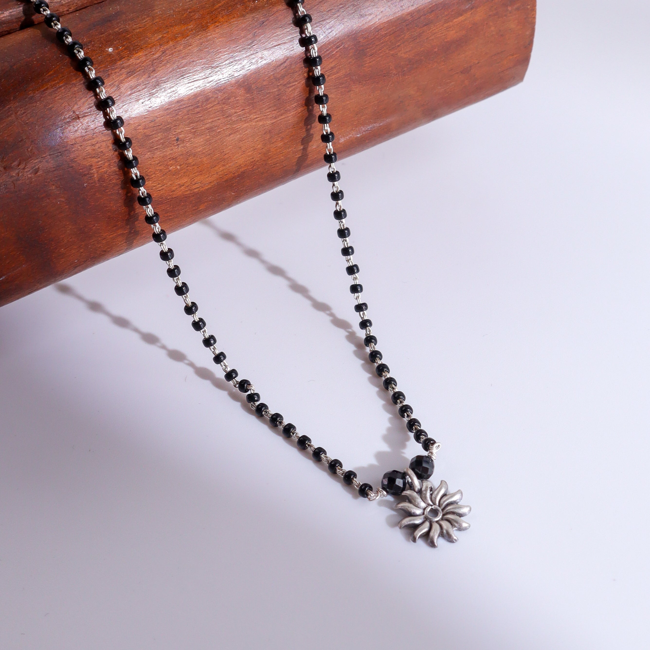 Sun Charm Mangalsutra | 92.5 Sterling Silver
