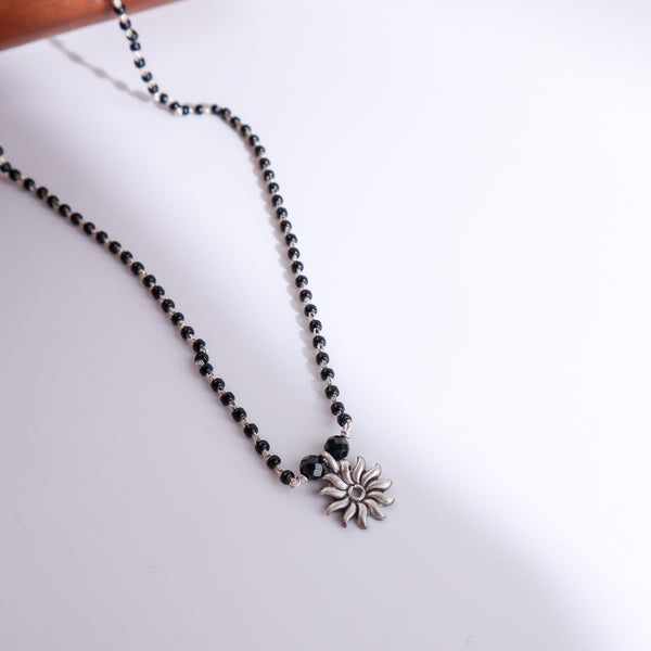 Sun Charm Mangalsutra | 92.5 Sterling Silver