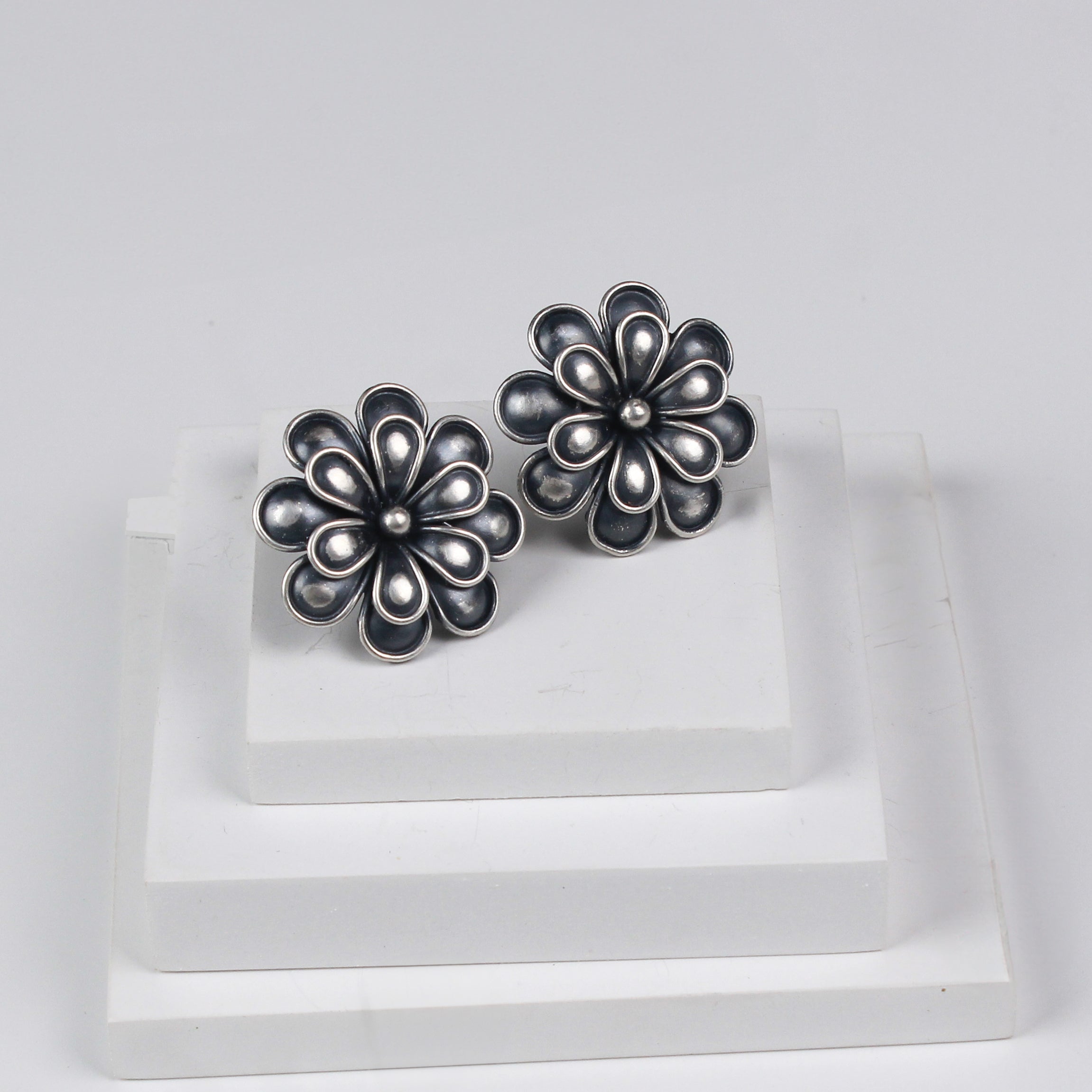 Handcrafted Flower Studs Earring