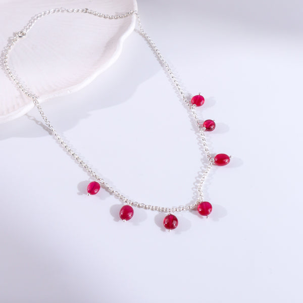 Ruby Chain | 92.5 Sterling Silver