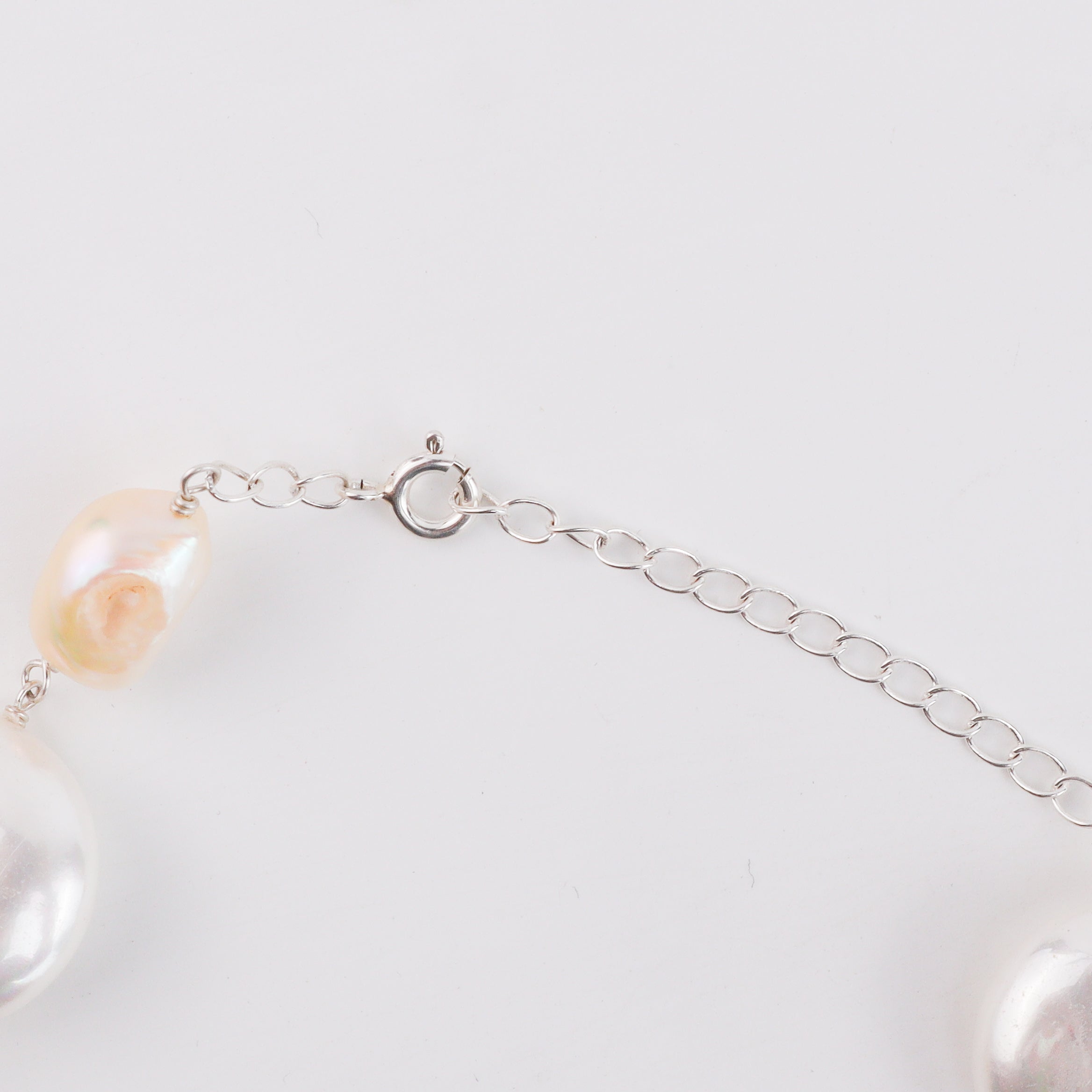 Pearl Silver Ganthan Necklace
