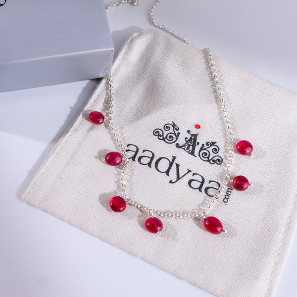 Ruby Chain | 92.5 Sterling Silver