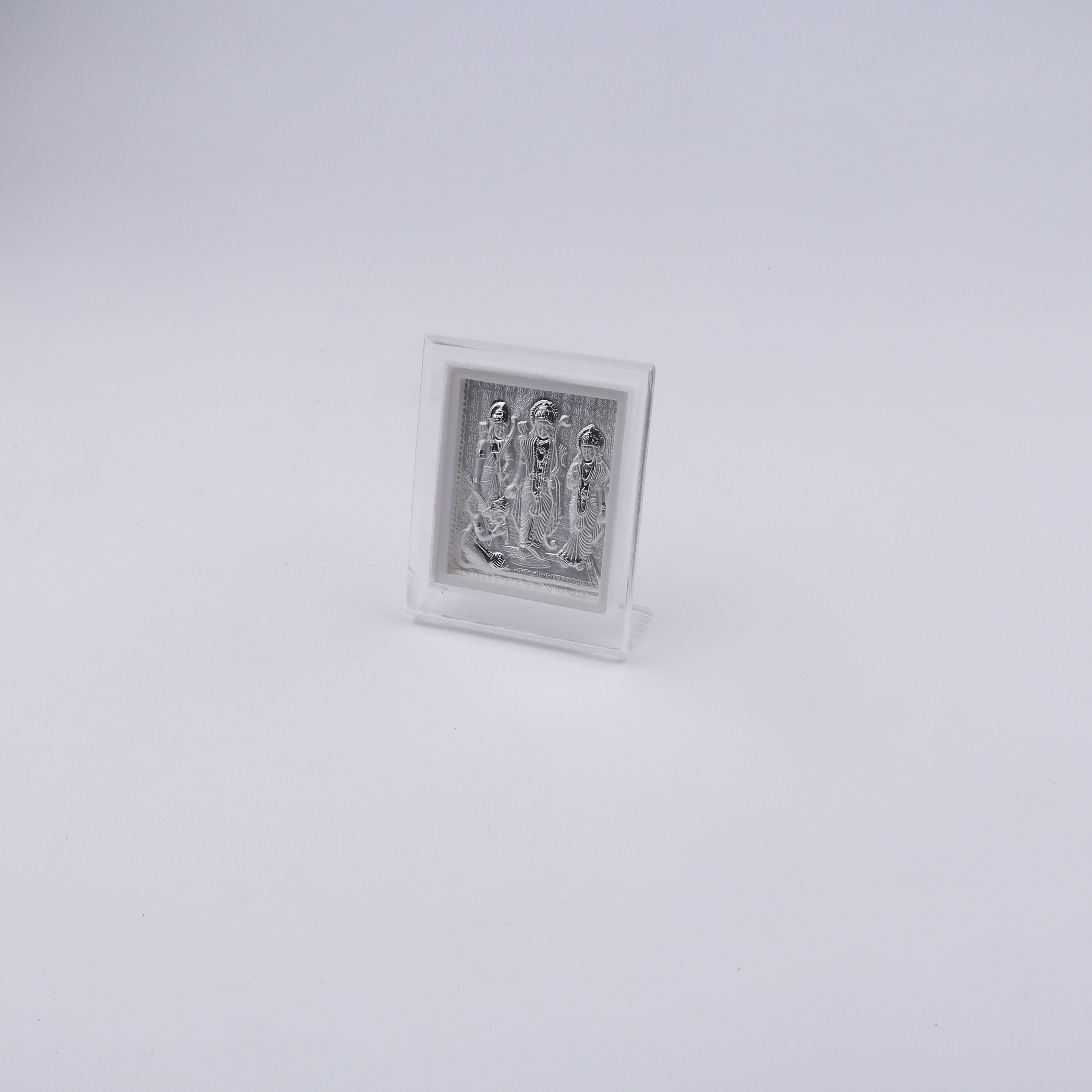 Silver Shree Ram Darbar Frame (Small)