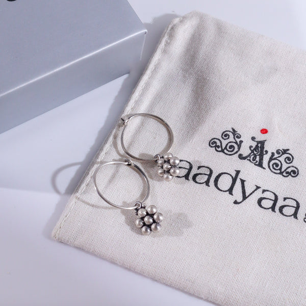 Small Kudi Hoop | 92.5 Sterling Silver