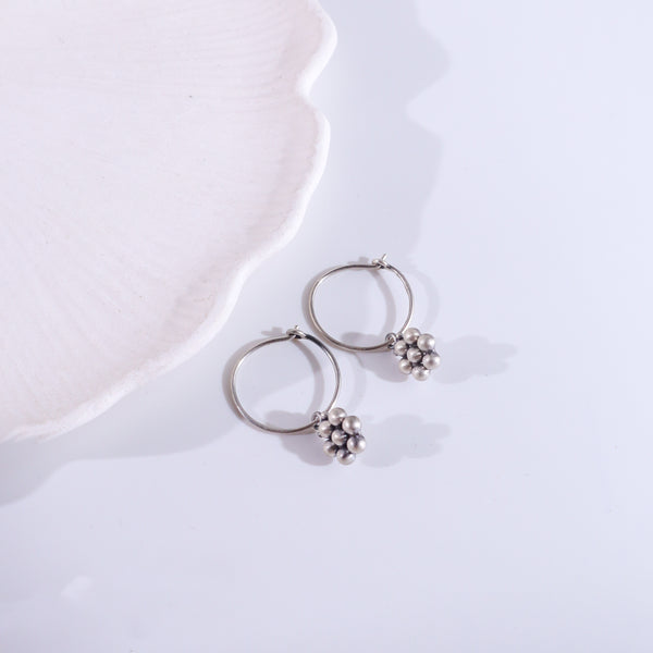 Small Kudi Hoop | 92.5 Sterling Silver