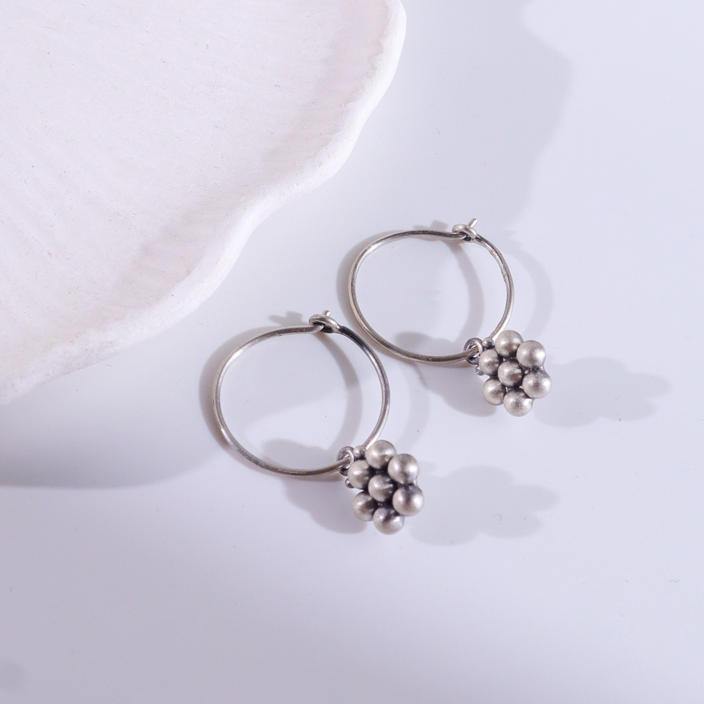 Small Kudi Hoop | 92.5 Sterling Silver