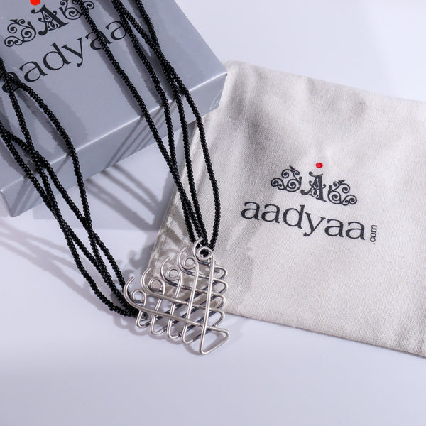 Saraswati Mangalsutra - Medium Motif