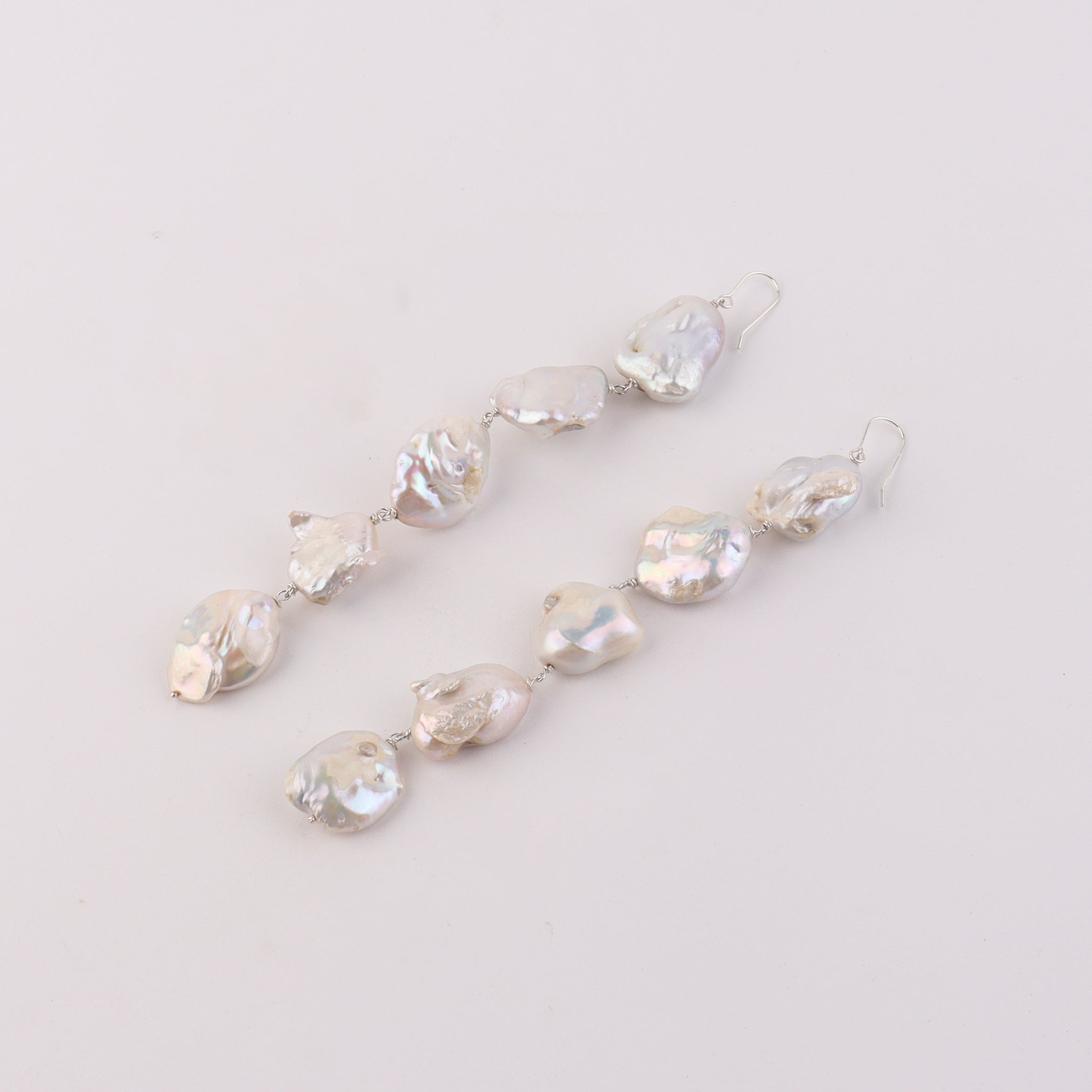 Luxe Earring - Baroque Pearls