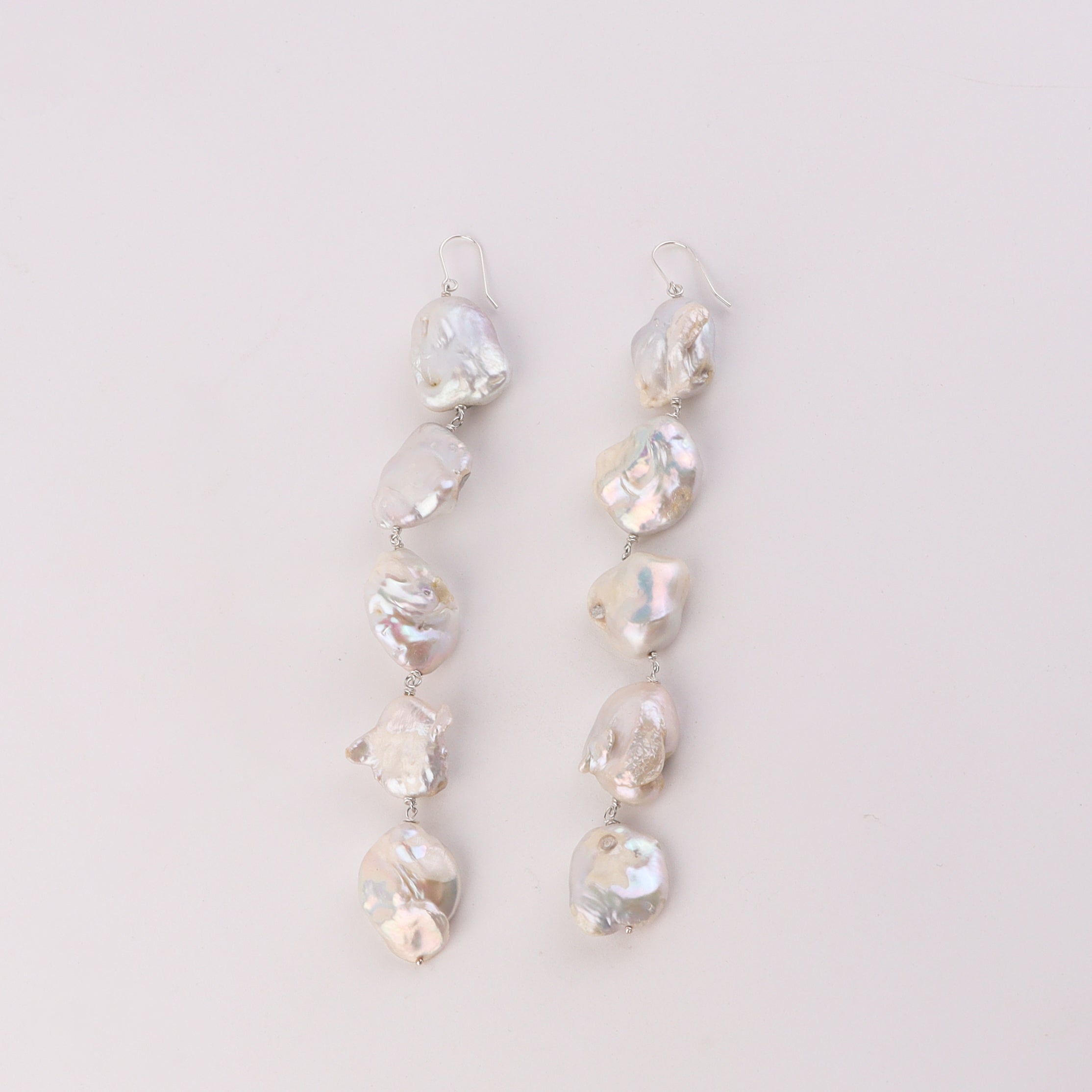 Luxe Earring - Baroque Pearls