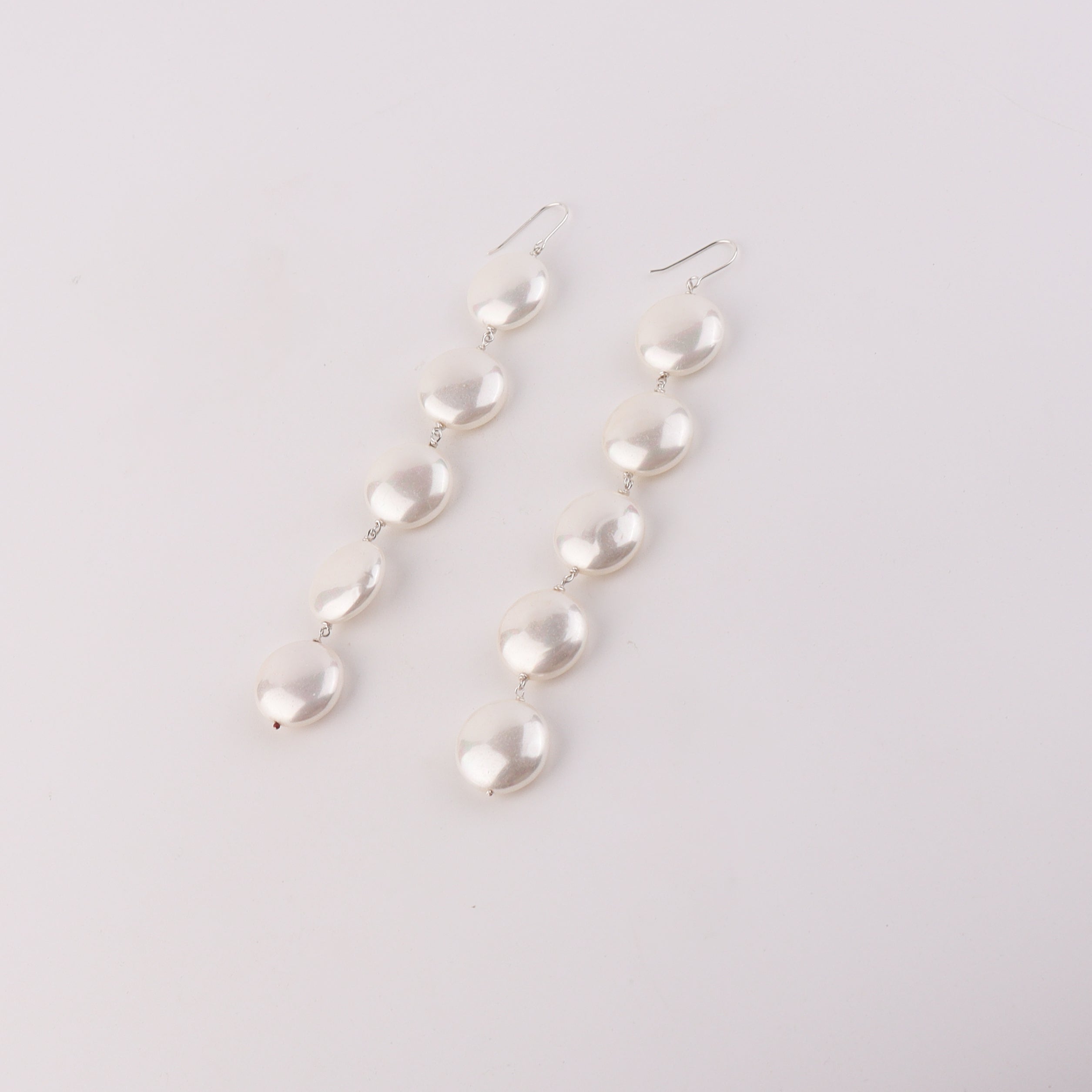 Luxe Earring - Shell Pearls