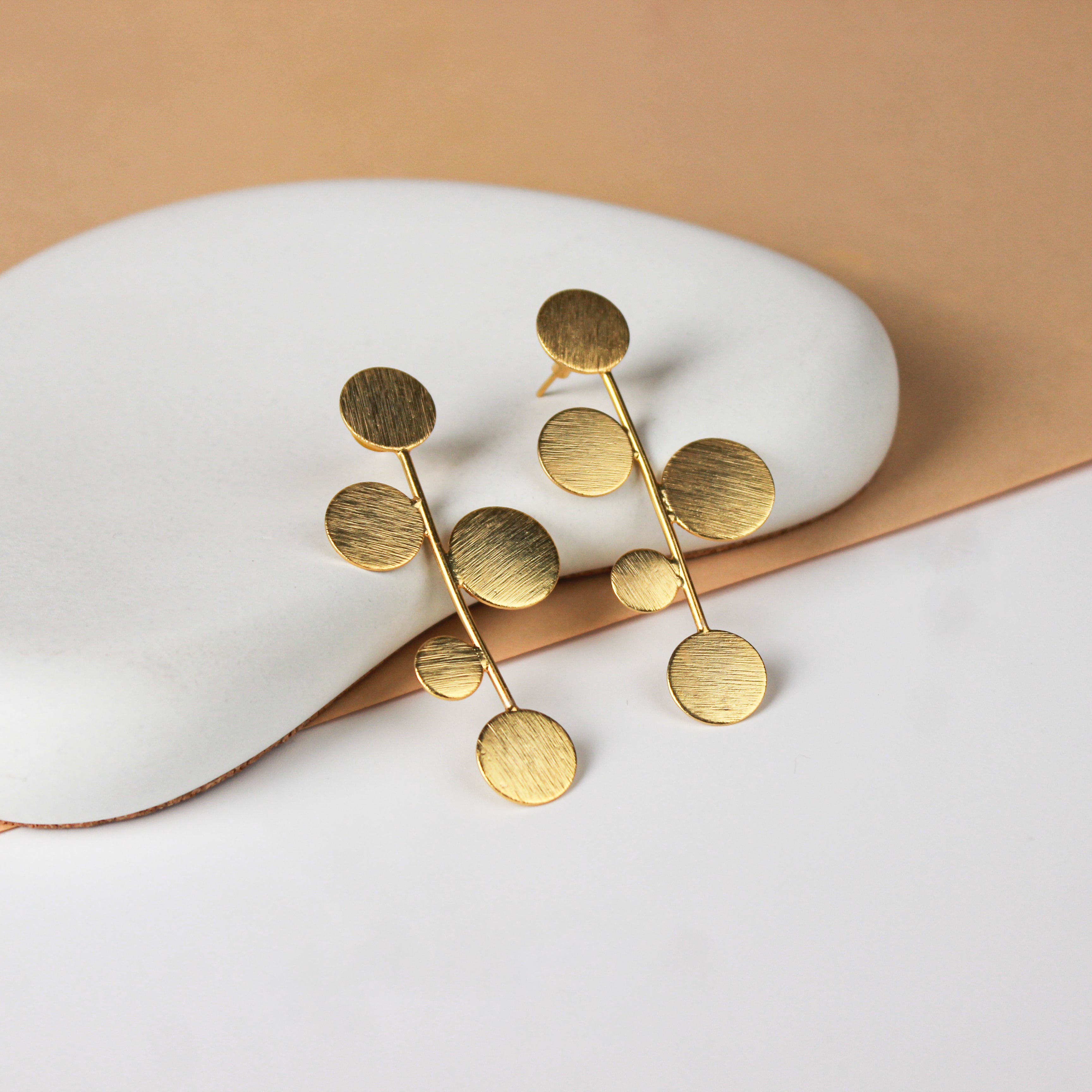 22K Gold Plated Fashion Earring