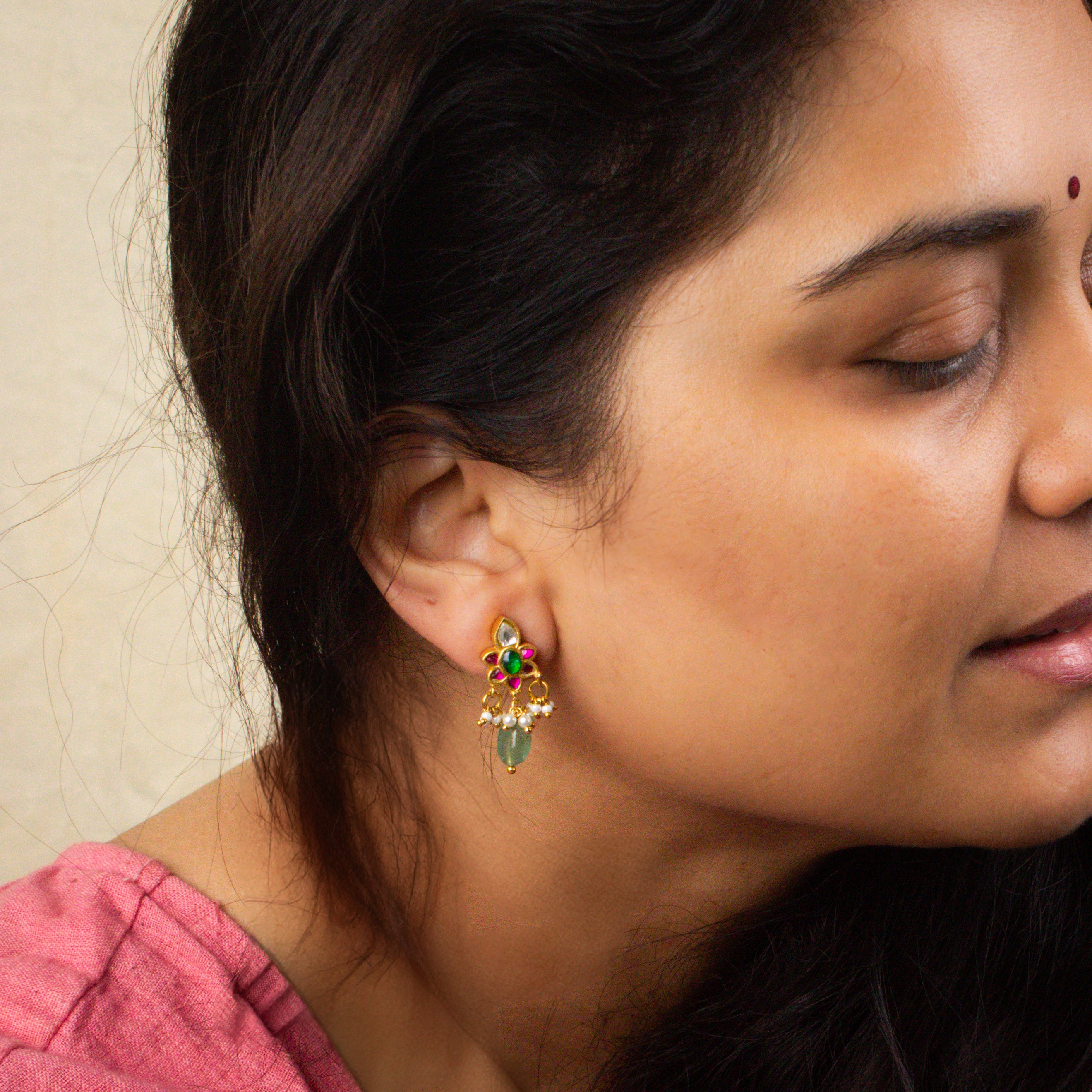 22K Gold Plated Fashion Earring