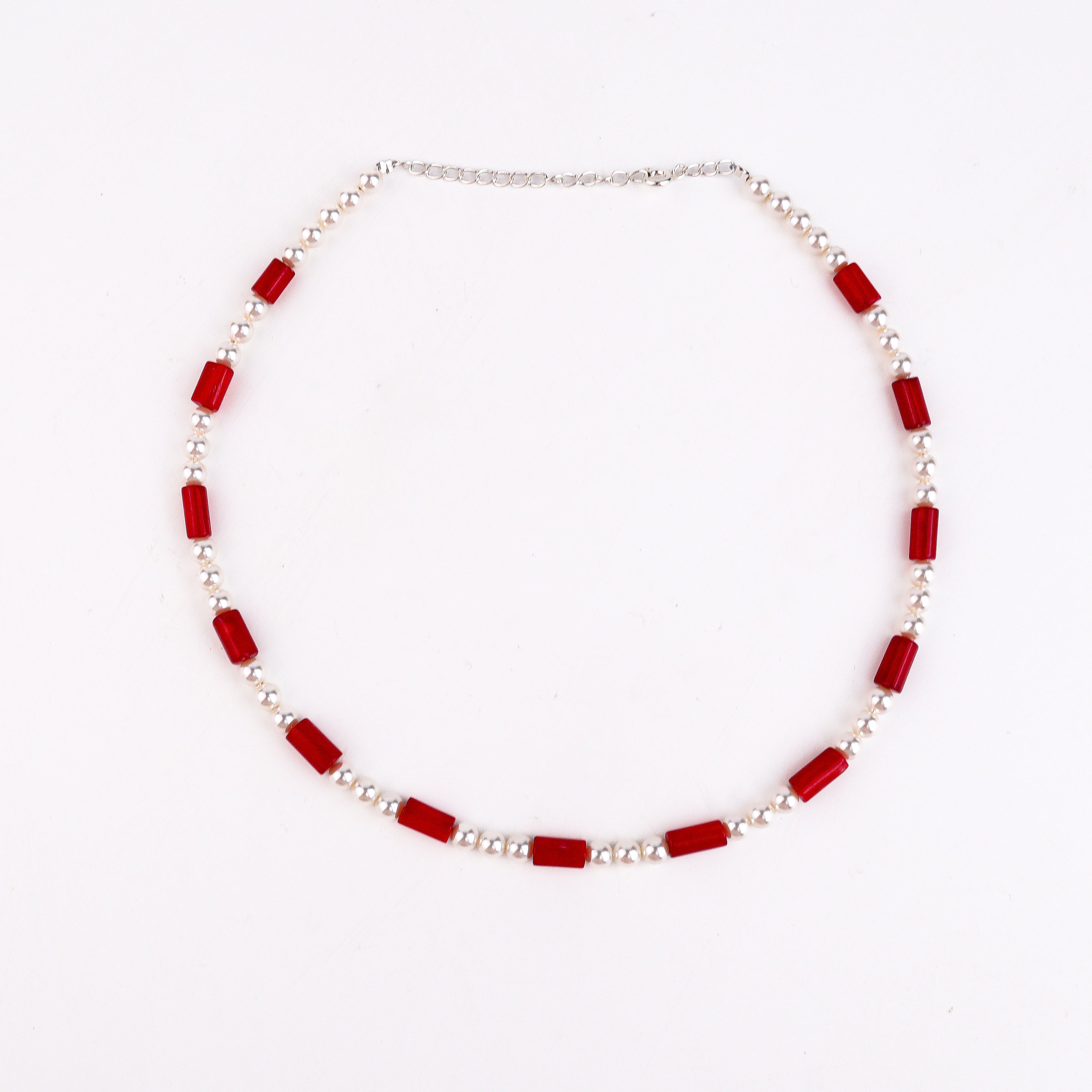 Pearl Necklace with Corals