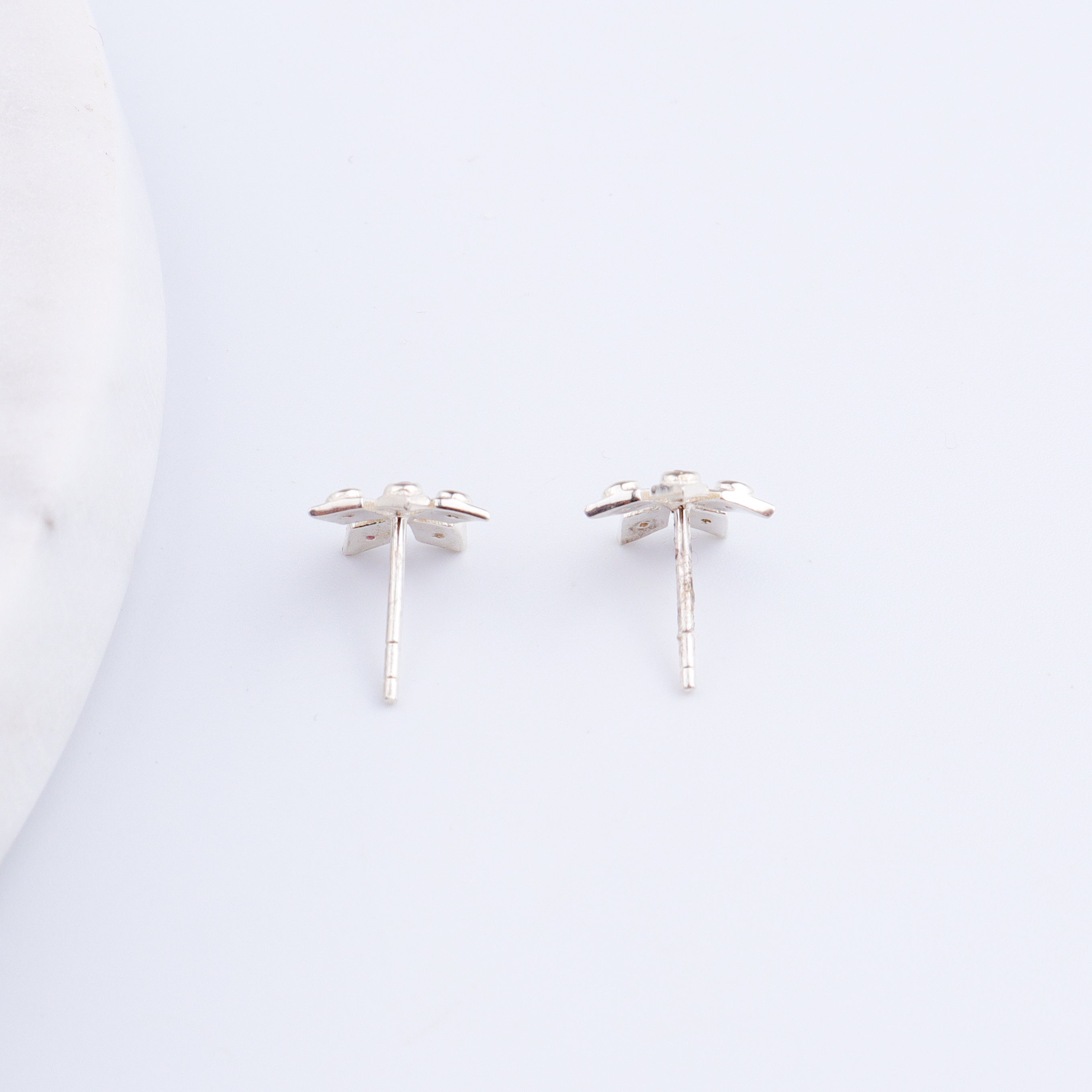 Silver Nakshatra Studs