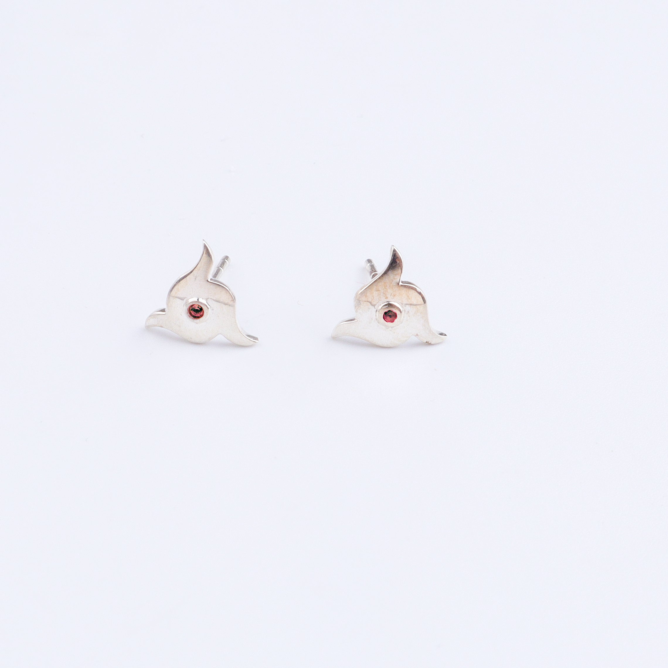 Silver Nakshatra Studs