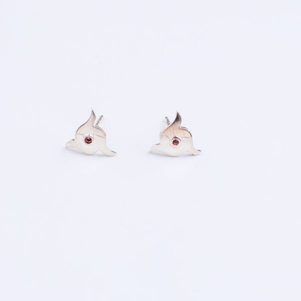 Silver Nakshatra Studs