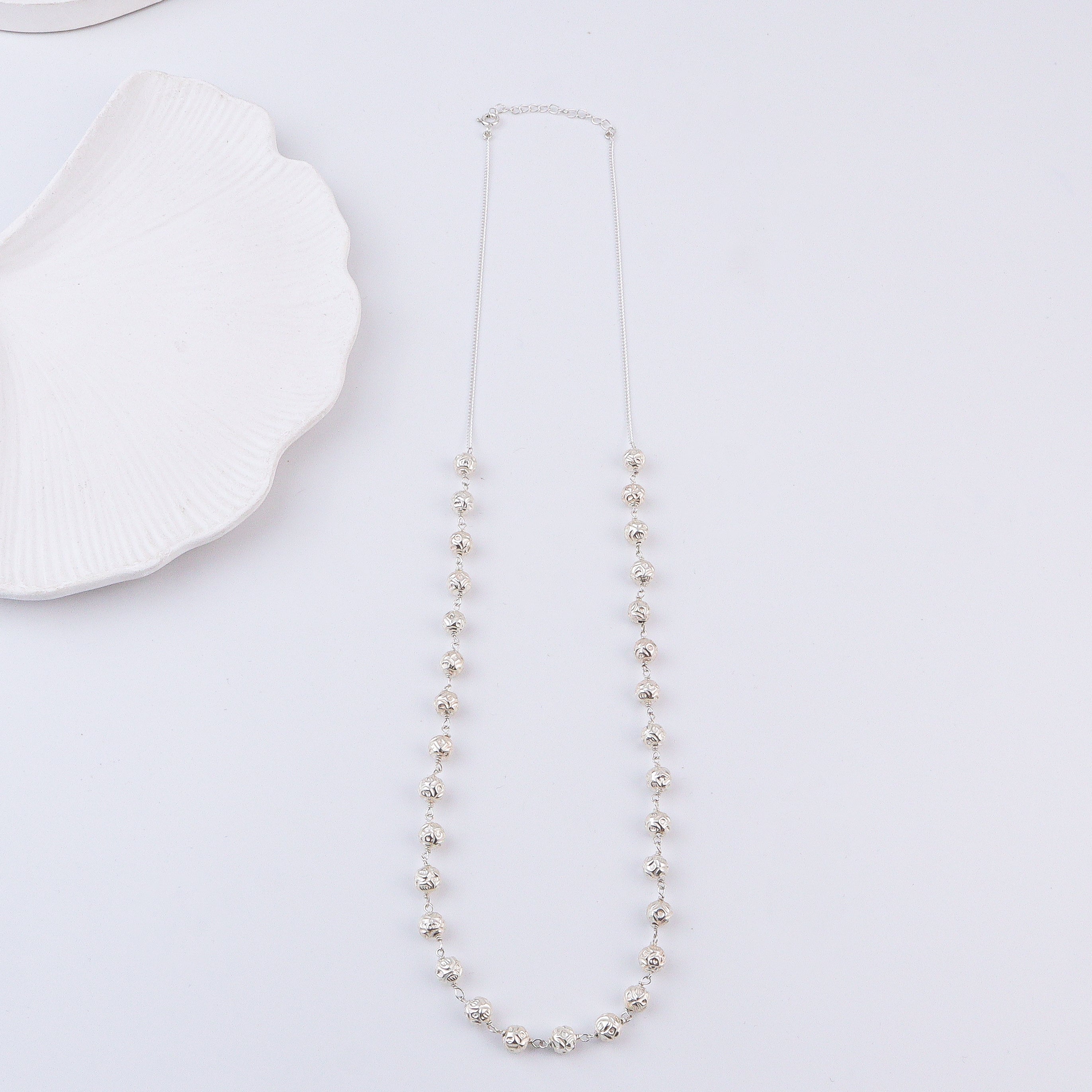 One Layer Mohanmaal Necklace | 92.5 Silver