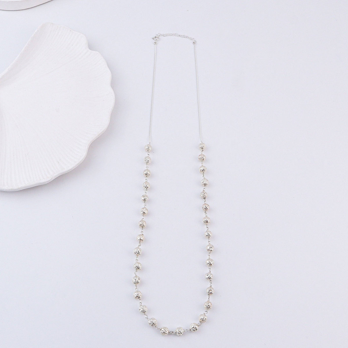 One Layer Mohanmaal Necklace | 92.5 Silver