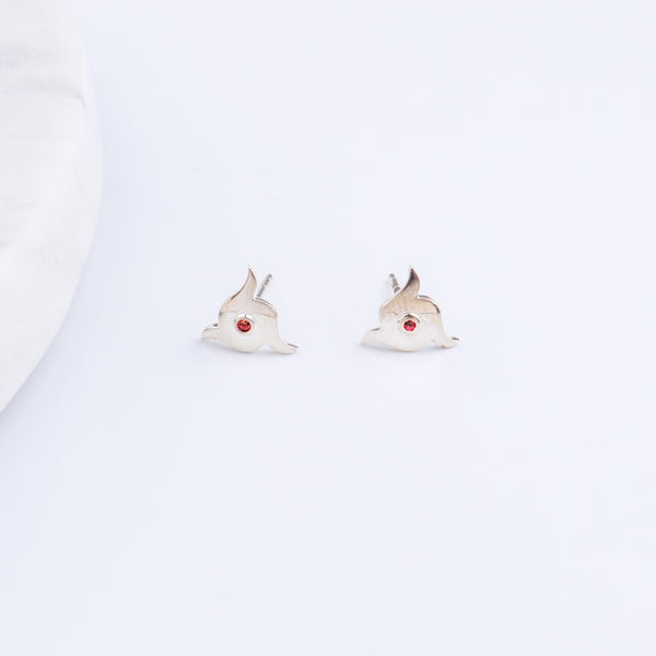 Silver Nakshatra Studs