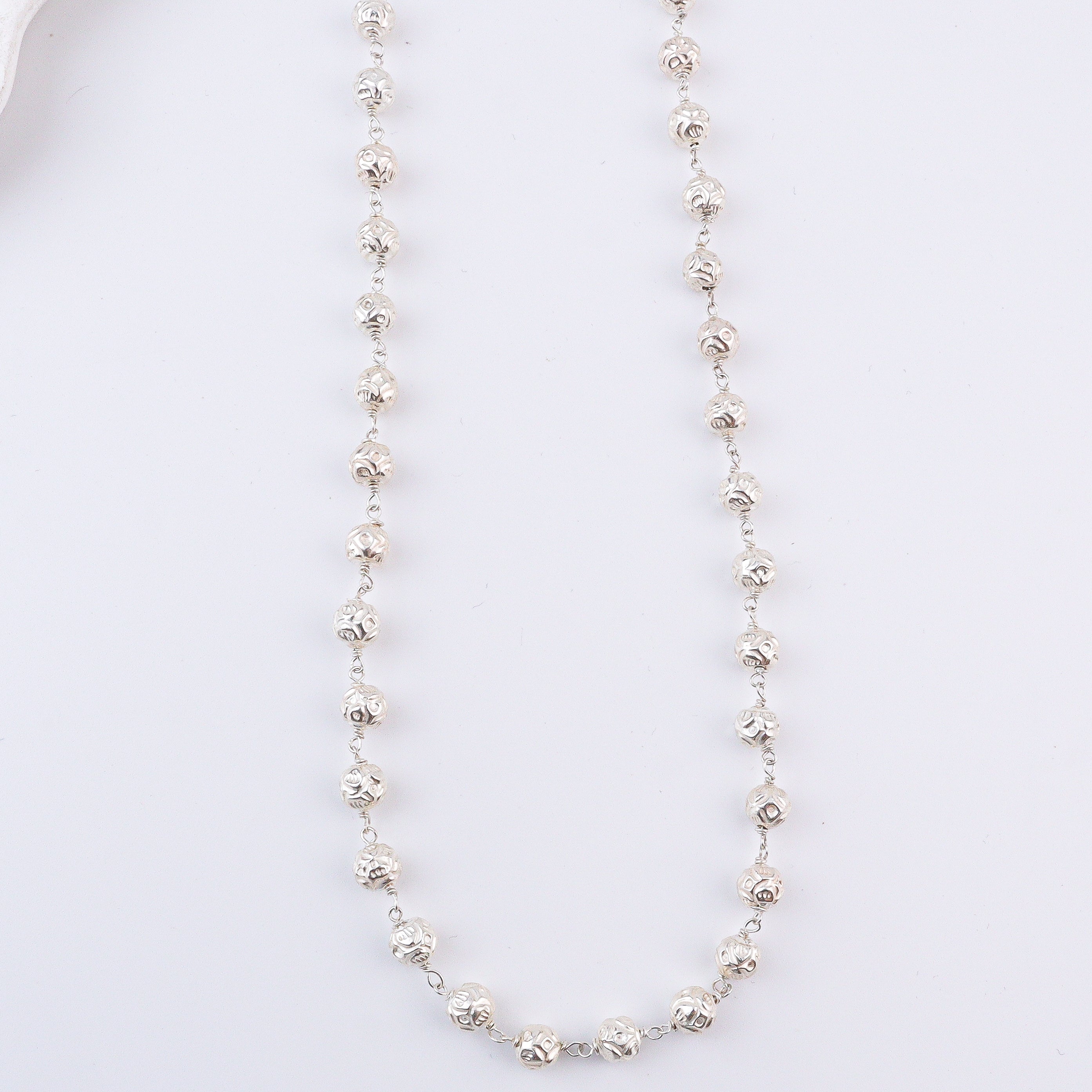One Layer Mohanmaal Necklace | 92.5 Silver