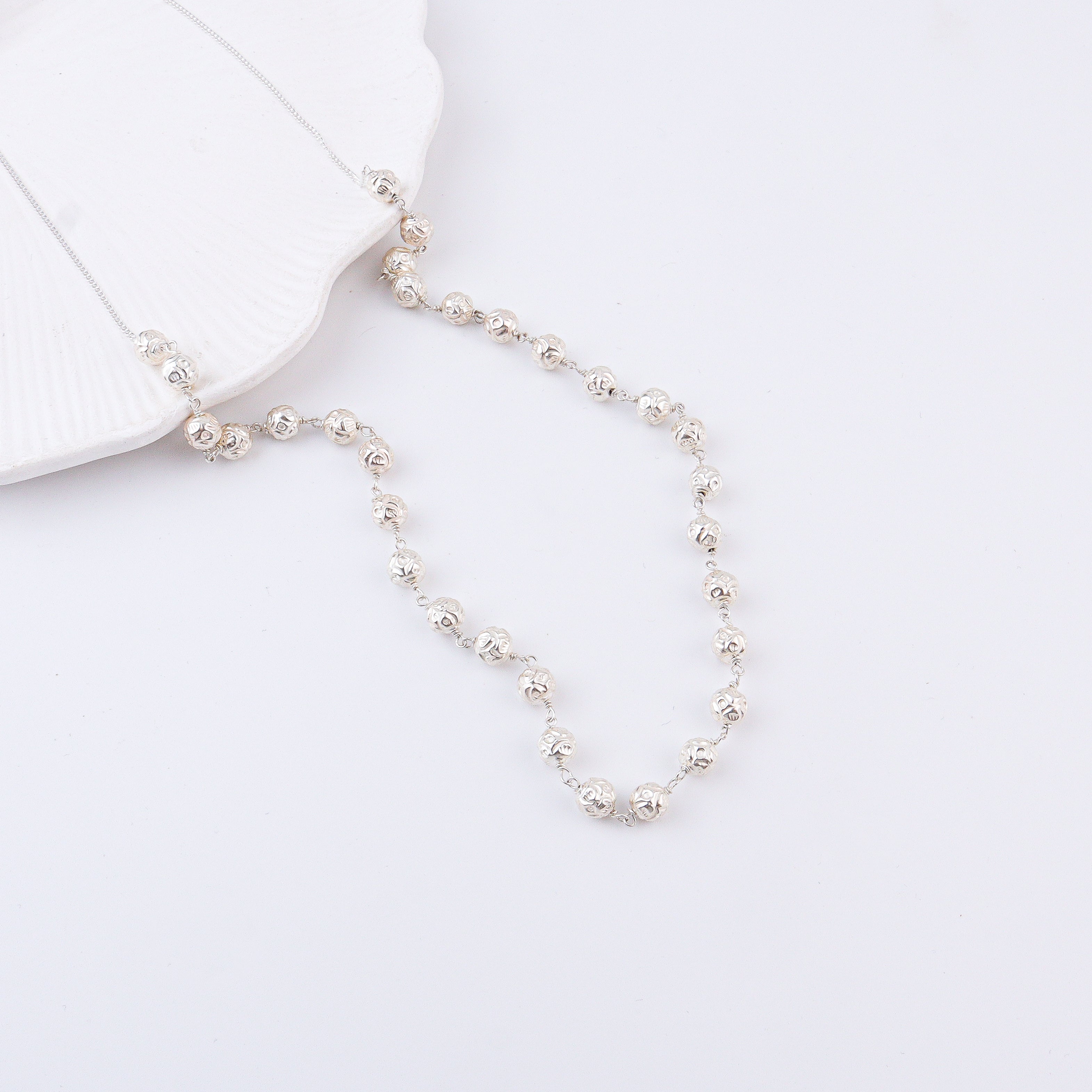 One Layer Mohanmaal Necklace | 92.5 Silver