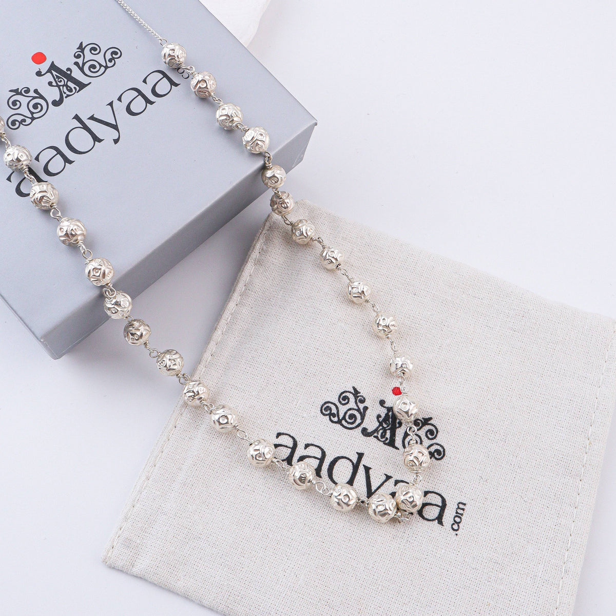 One Layer Mohanmaal Necklace | 92.5 Silver