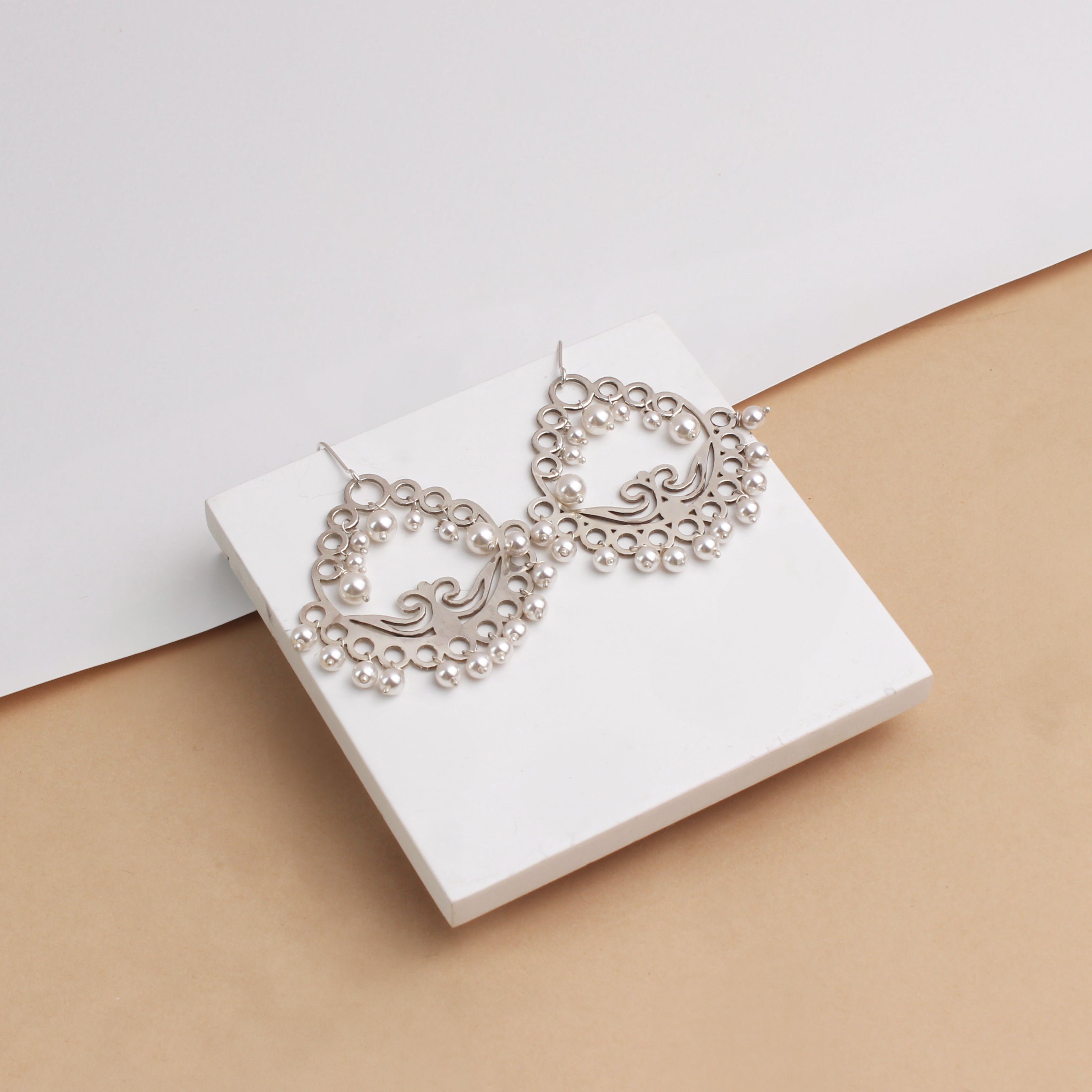 Classic Pearl Chandbali