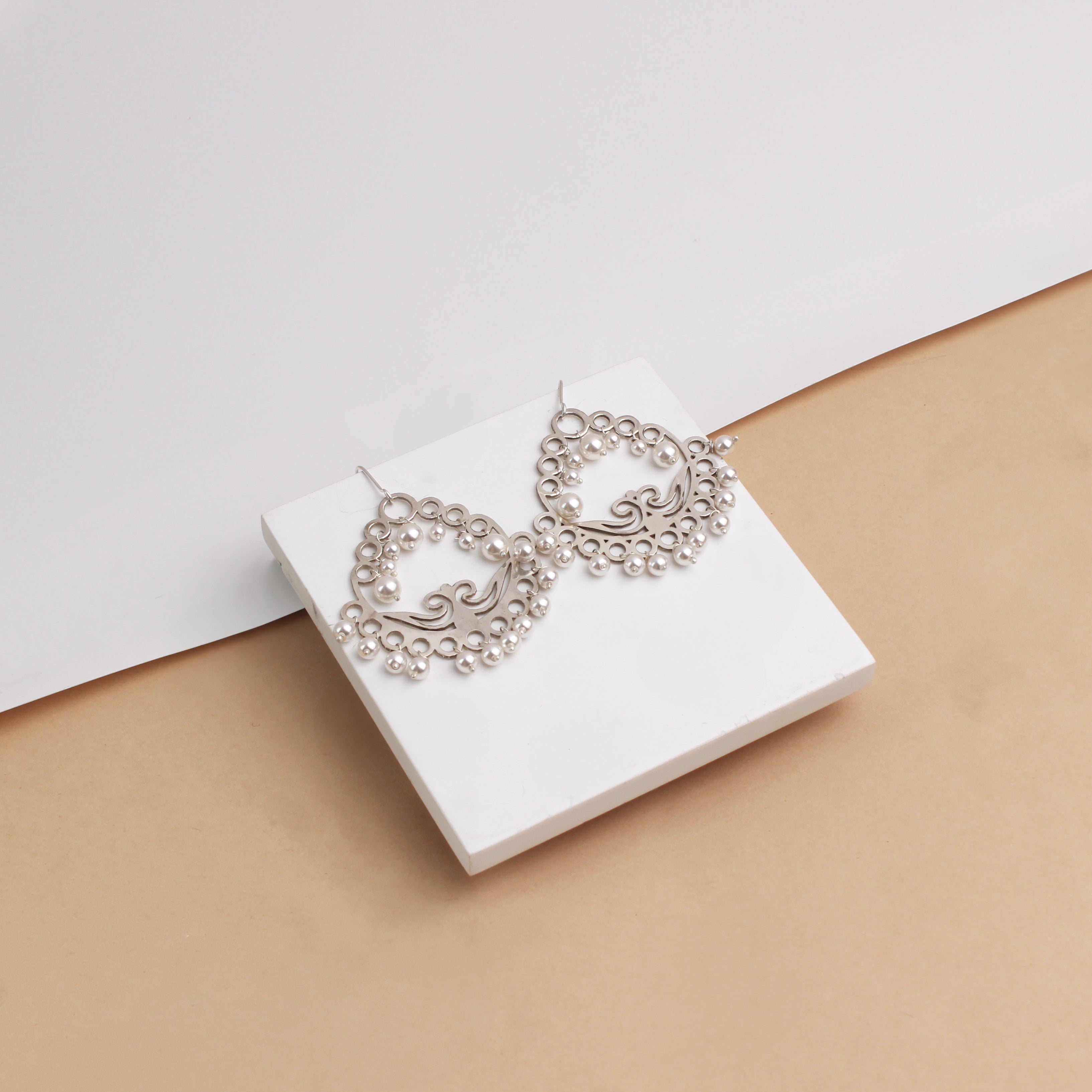 Classic Pearl Chandbali