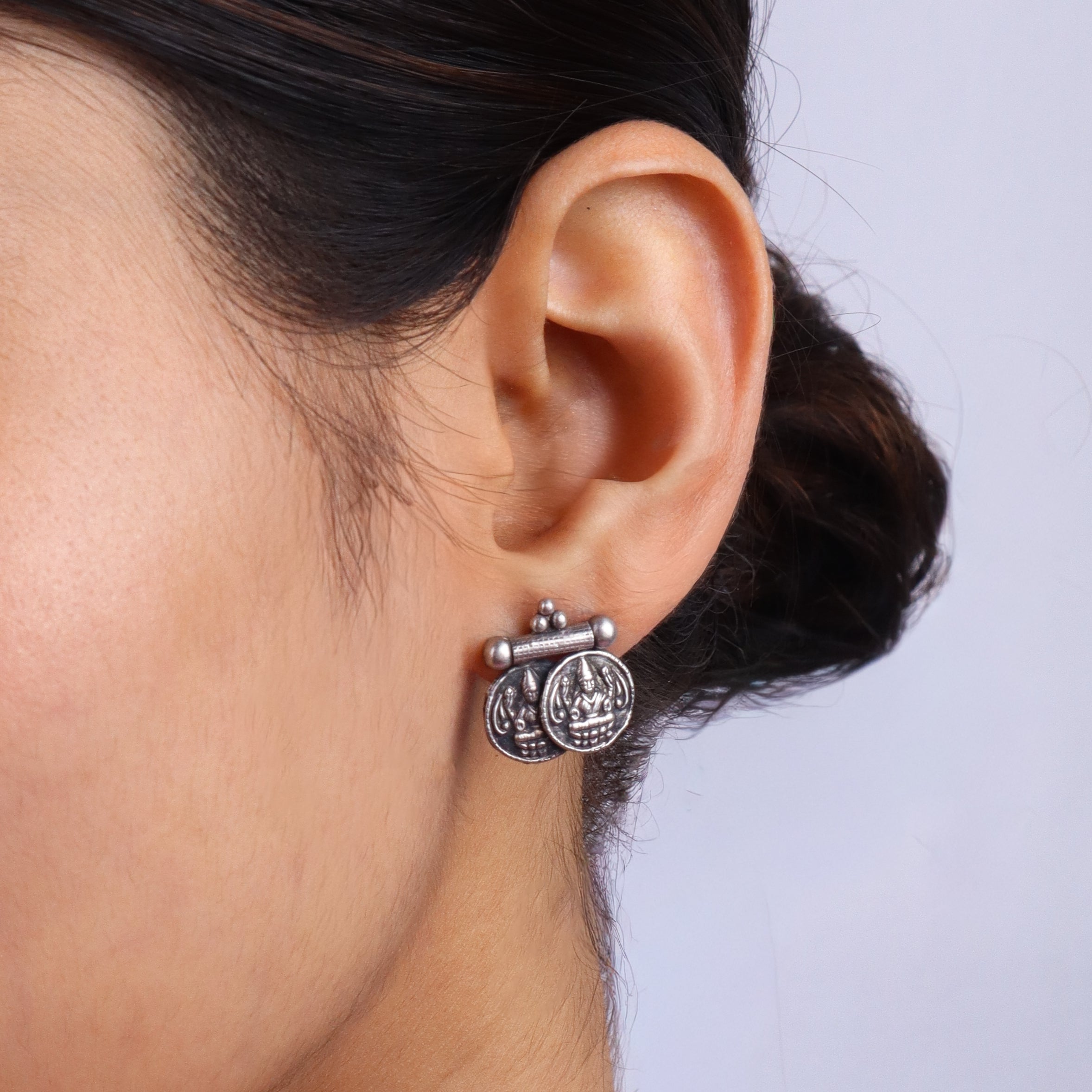 Silver Laxmi Set