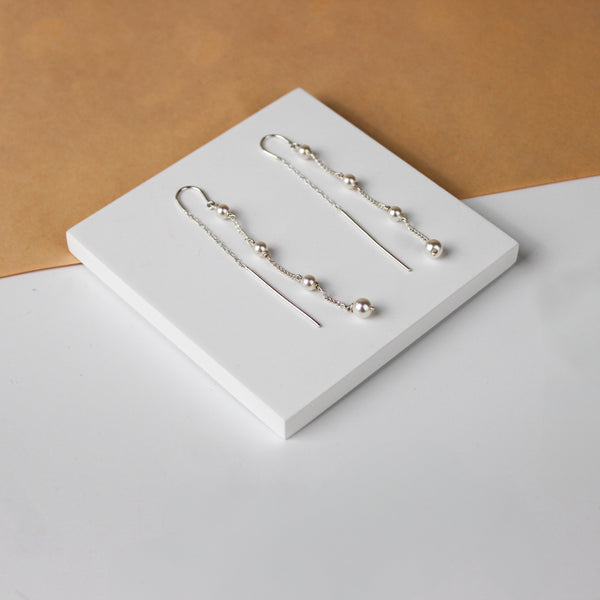 Silver Sui Dhaaga Earring