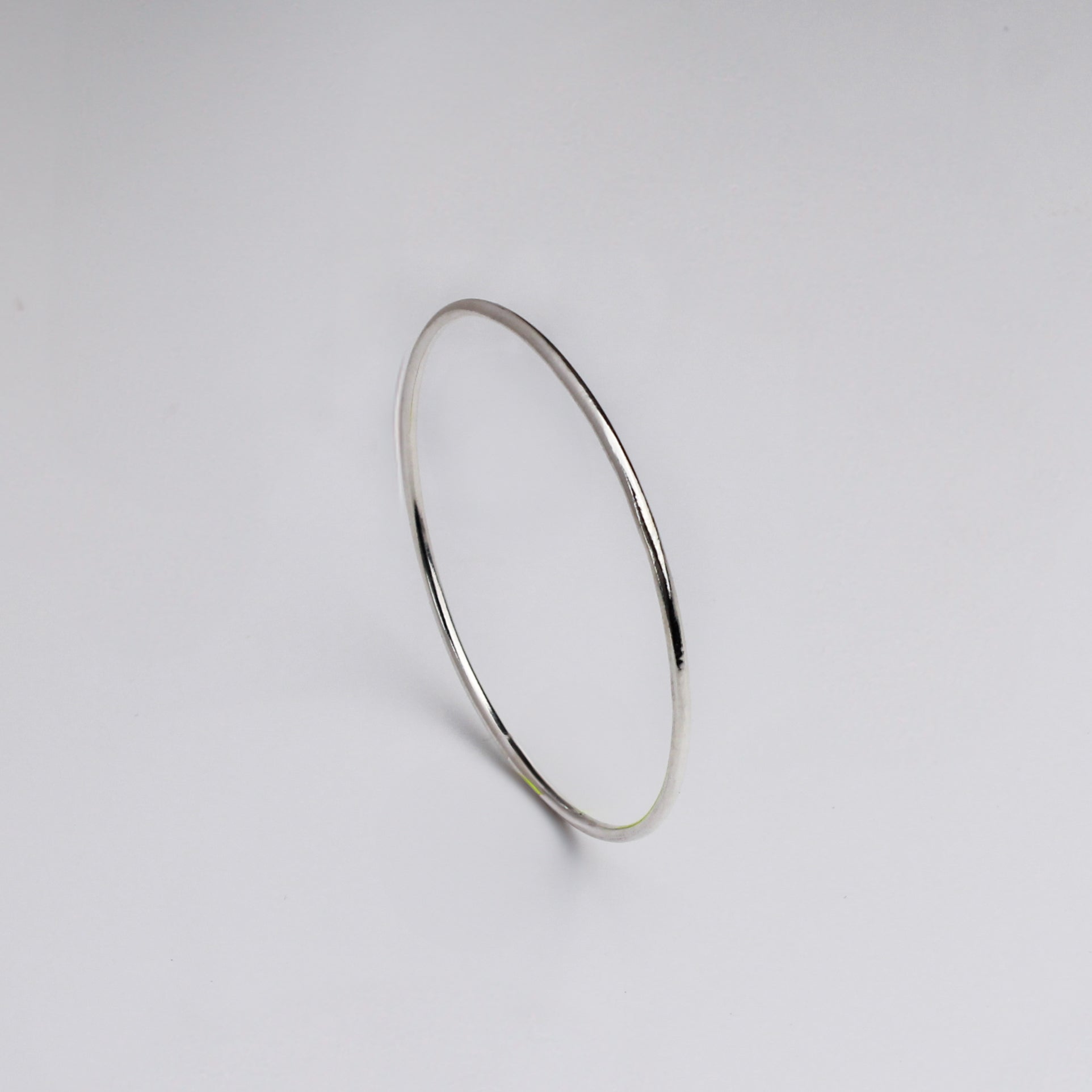Plain Silver Bangle