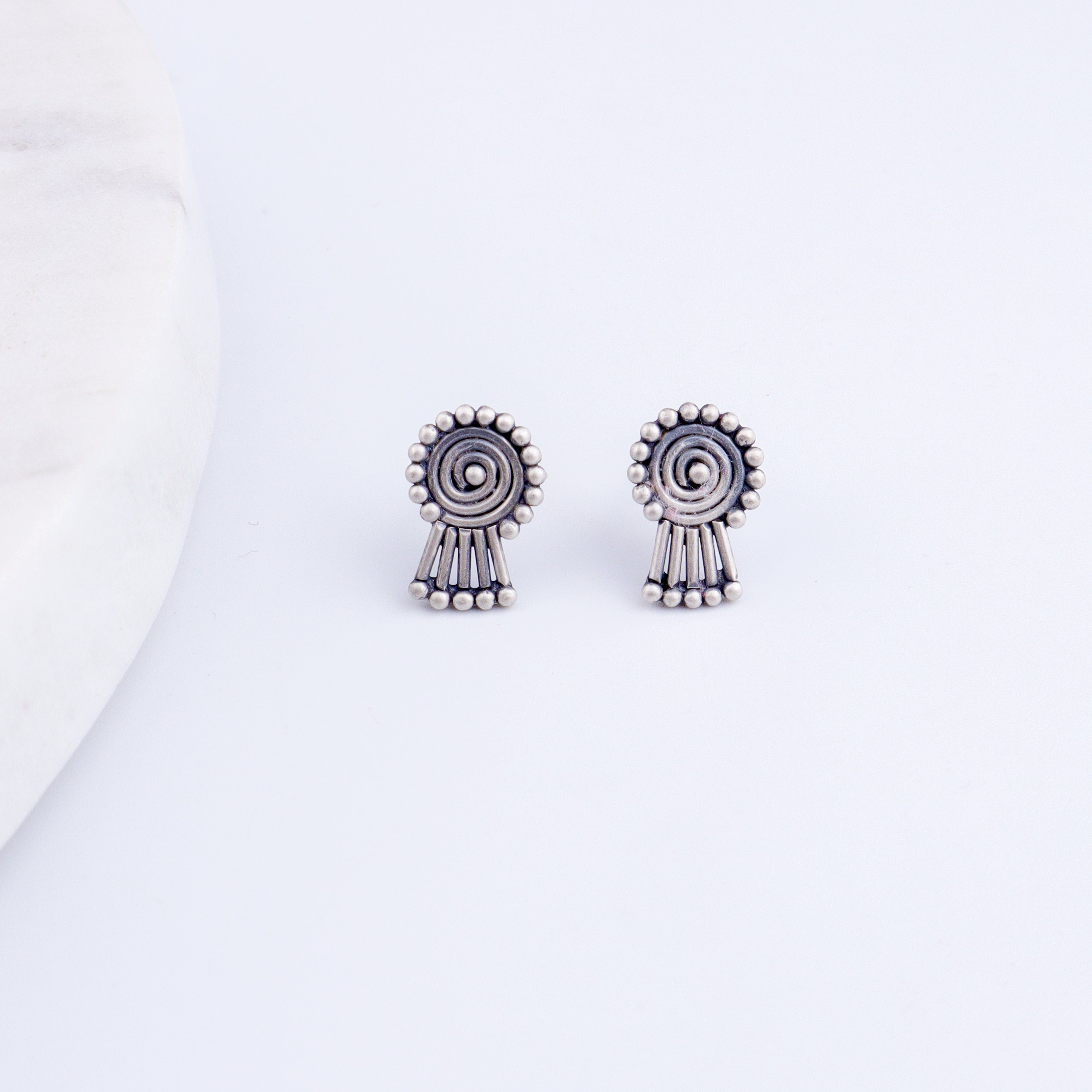 Snail Studs | 92.5 Silver