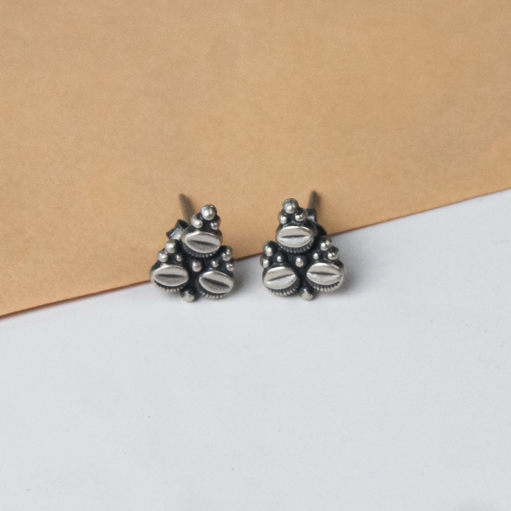 Delicate Silver Leaflet Set