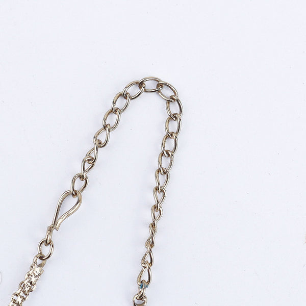 Angled view of the 22K gold-plated fashion set highlighting its coordinated design, elegant structure, and polished gold finish
