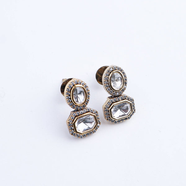 Close-up of 22K Gold-Plated Fashion Set showcasing intricate detailing, fine craftsmanship, and rich 22K gold plating