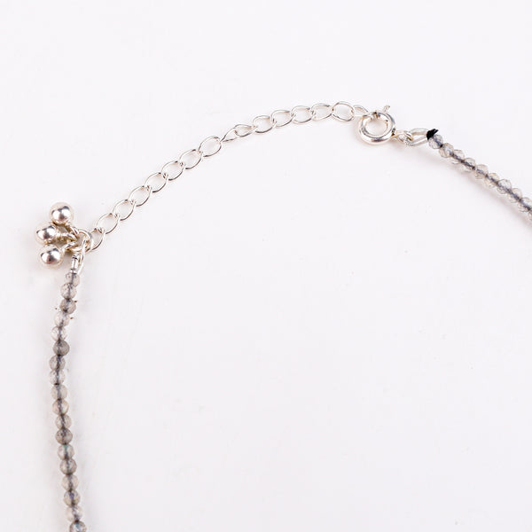 Labradorite Anklet with Ghungroo