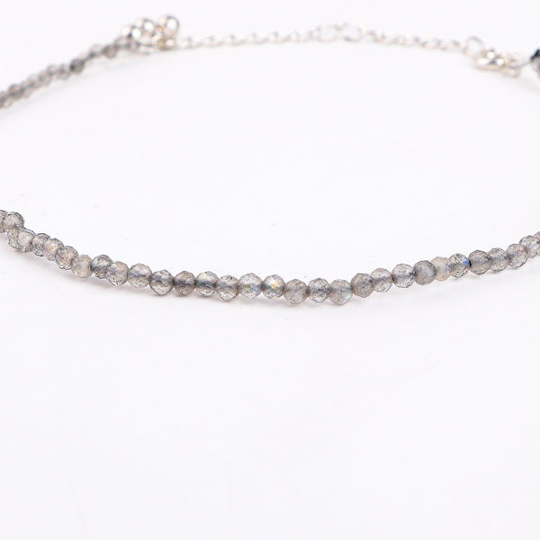 Labradorite Anklet with Ghungroo