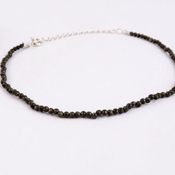 Plain Pyrite Anklet