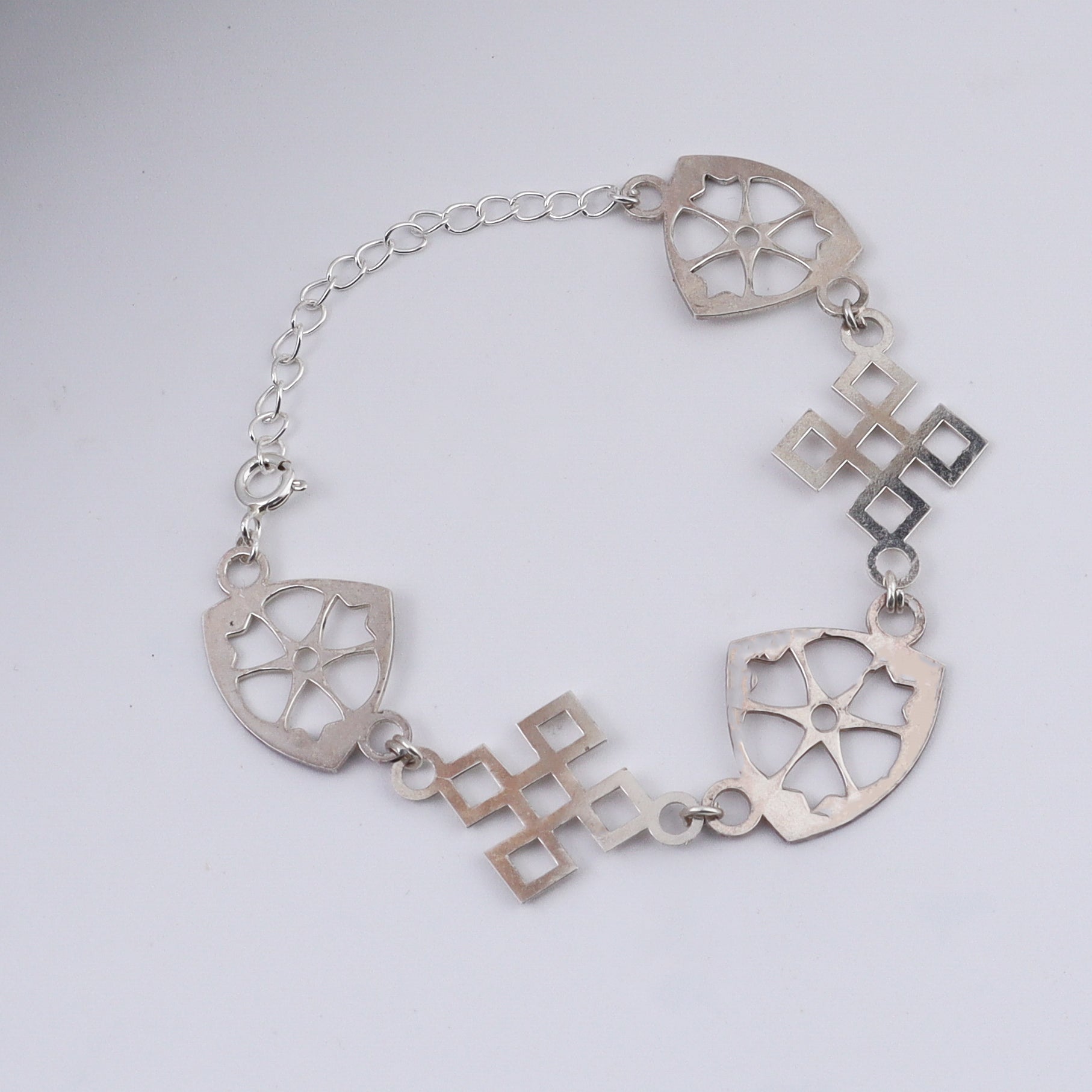 Multi Motif Filigree Bracelet