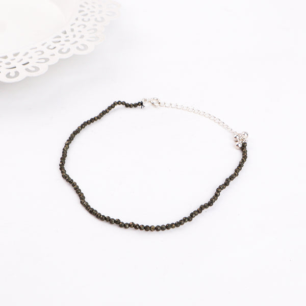 Pyrite Anklet with Ghungroo