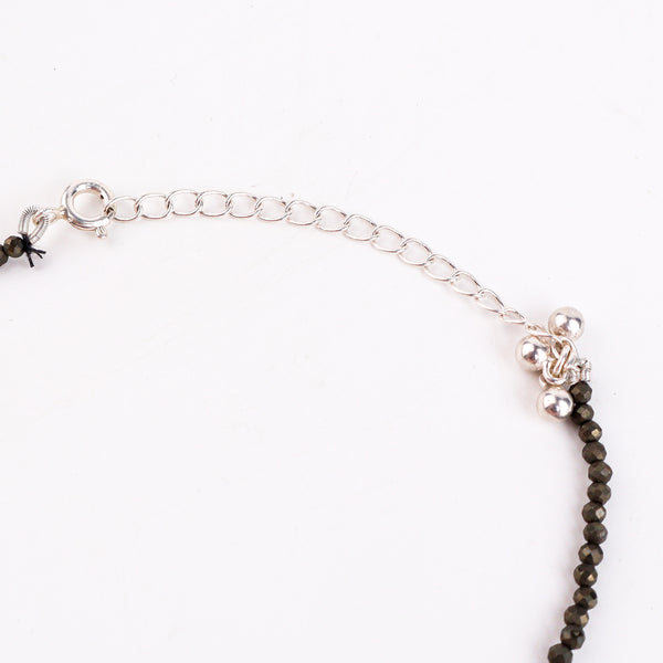 Pyrite Anklet with Ghungroo