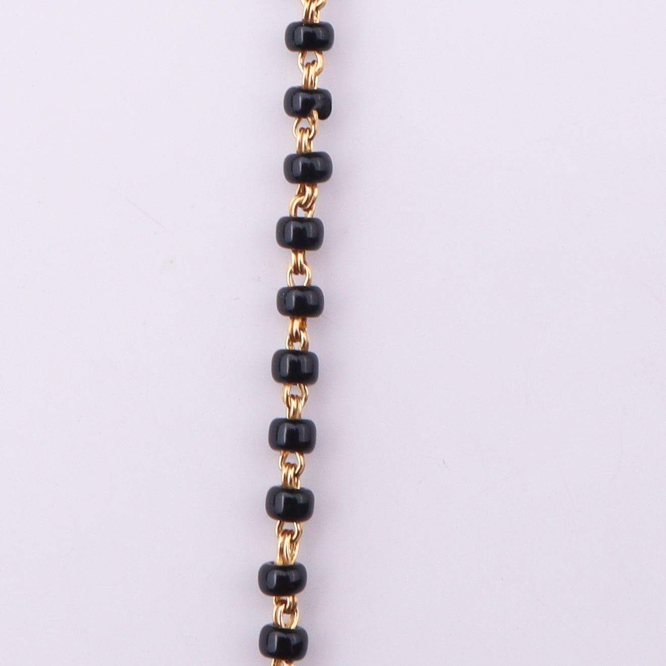 Half & Half : CZ Mangalsutra | 22K Gold Plated