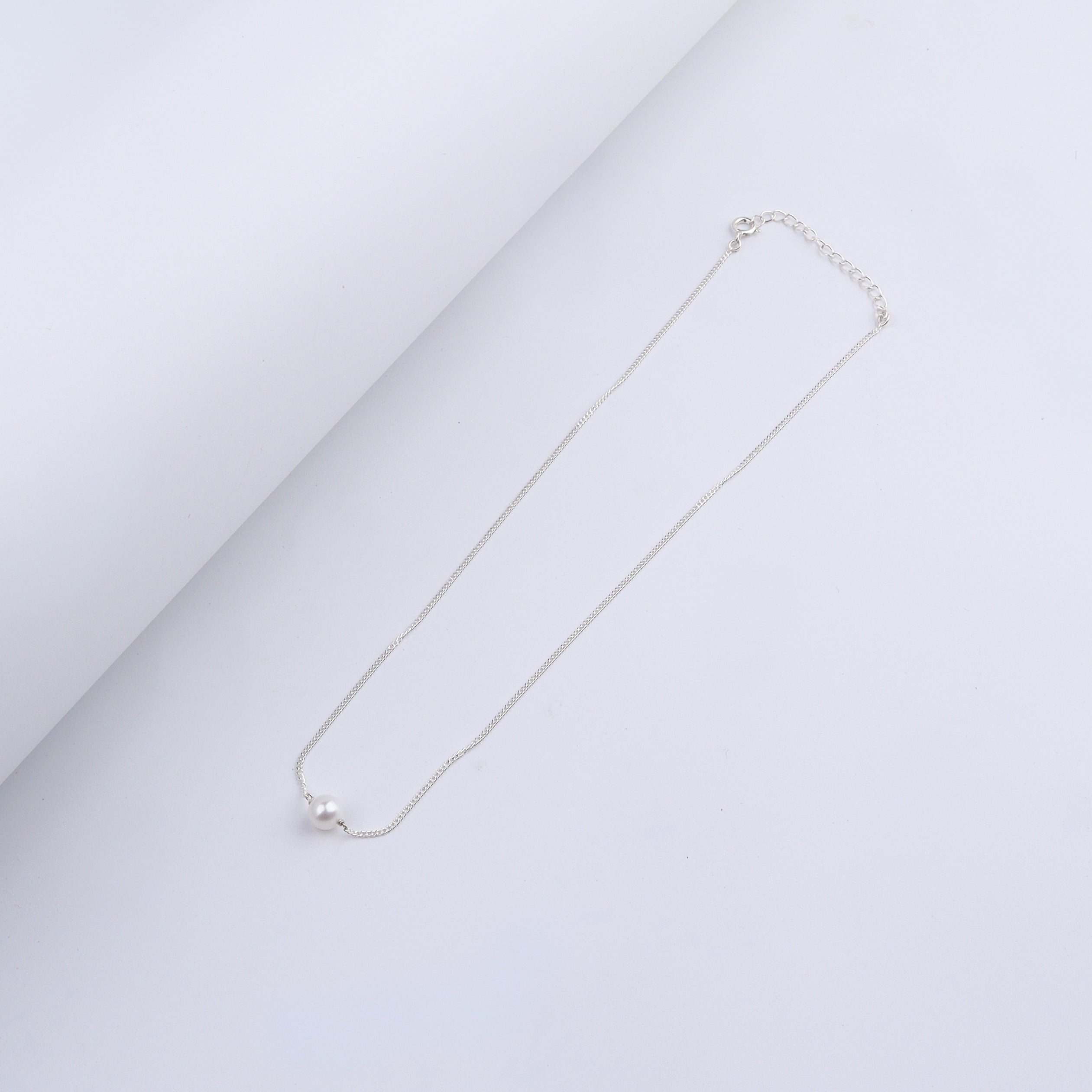 Classic Single Pearl Necklace - 8 mm freshwater pearl