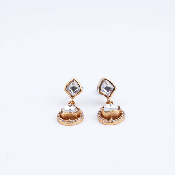Close-up of 22K Gold-Plated Fashion Set showcasing intricate detailing, fine craftsmanship, and rich 22K gold plating