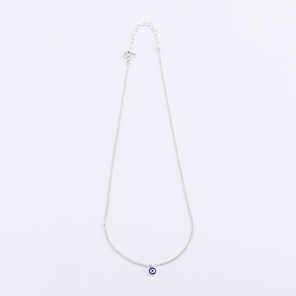 Sliver Evil Eye Necklace