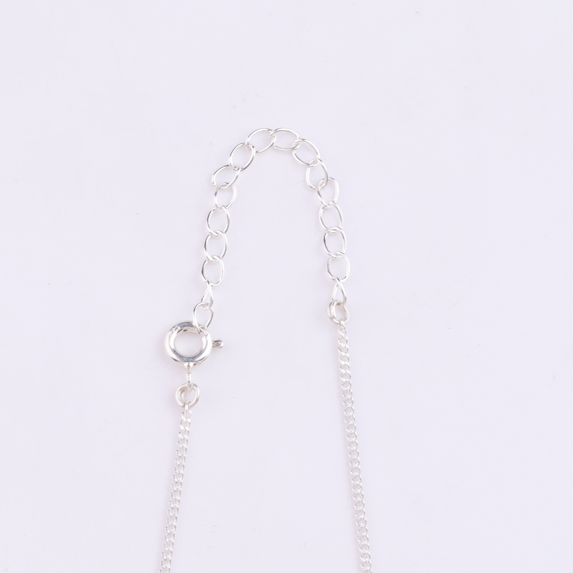Sliver Evil Eye Necklace