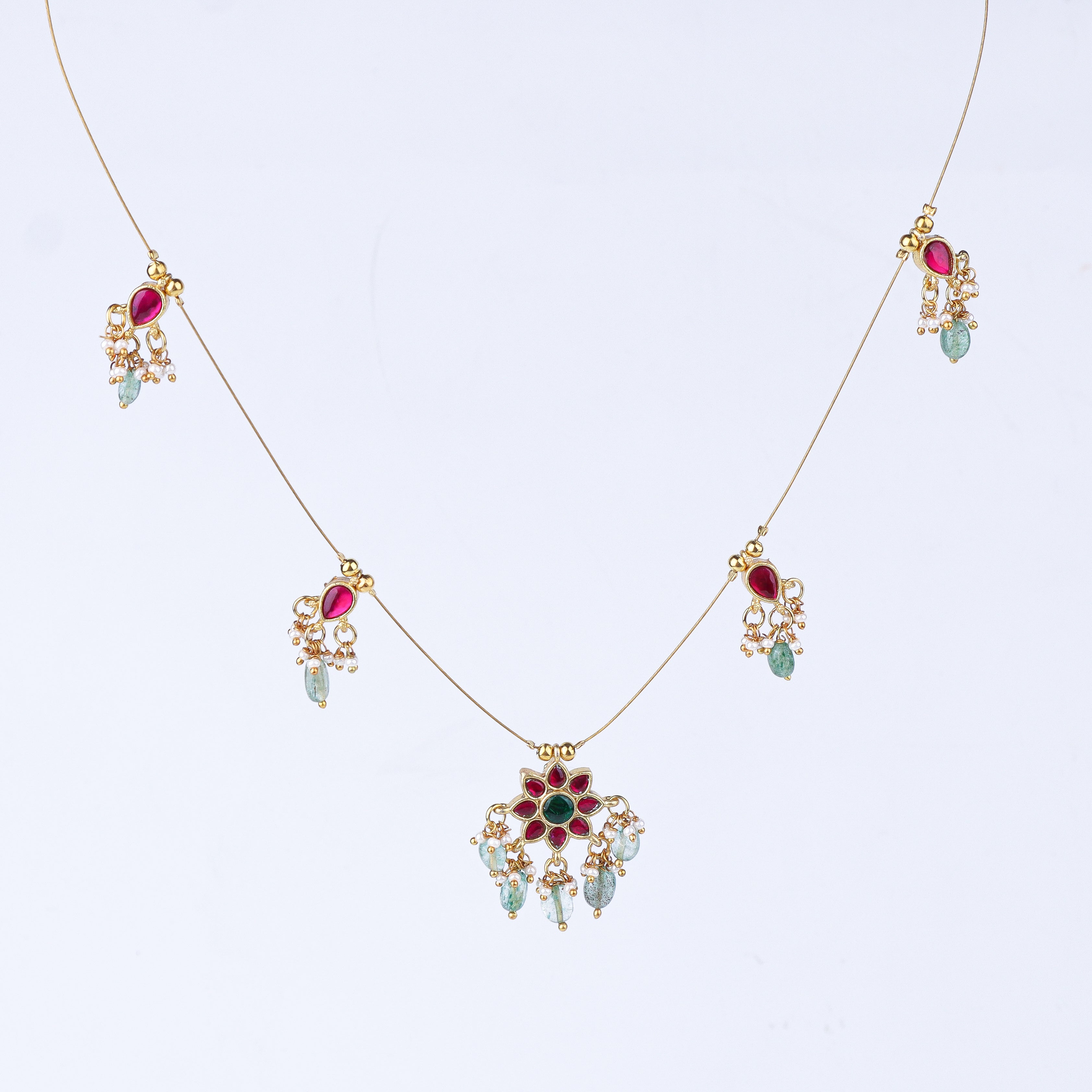 22K Gold Plated Fashion Necklace