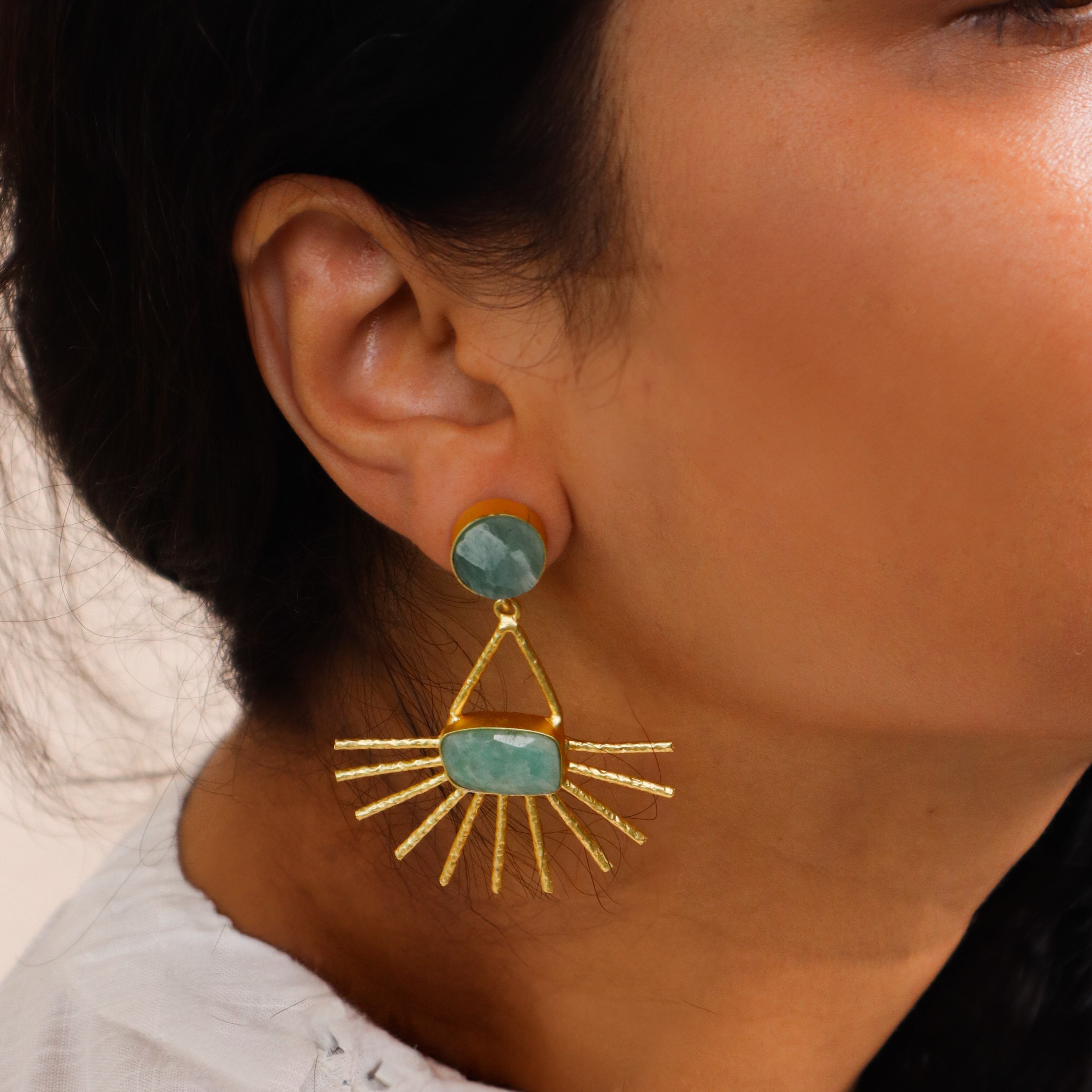 22K Gold Plated Fashion Earring